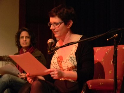 Great Barrington Select Board representative and author Alana Chernila reads her work--an open letter to Fox News anchor Bill O'Reilly--on opening night of the Berkshire Festival of Women Writers (3-1-13) 