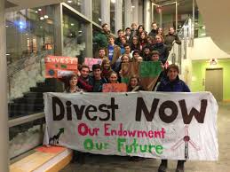Student divestment activists at Tufts University