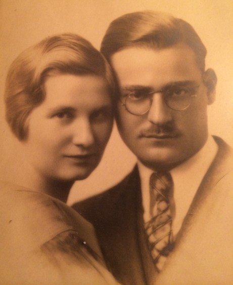 Fannie Ashe Browdy and Philip Browdy, my paternal grandparents, around the time of their marriage.